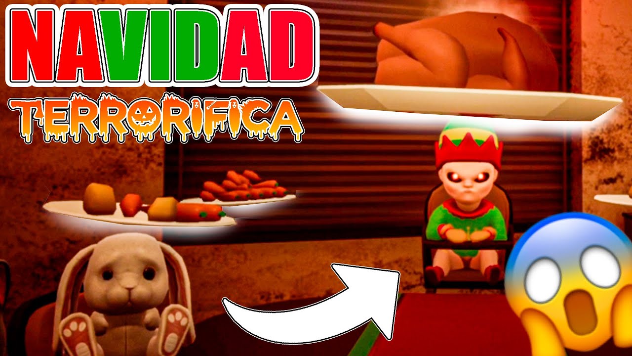 CENA DE NAVIDAD con EL BEBE AMARILLO 😱😱😱
