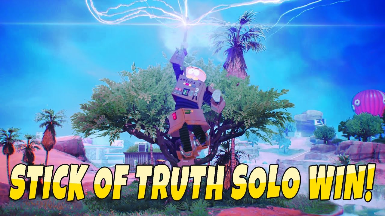 How To WIN SOLO With The Stick of Truth | The Most OP Mythic in Fortnite!