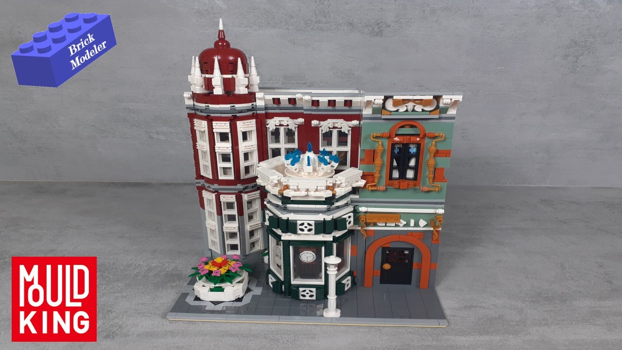 Mould King Nova Town 16005 - Antique Collection Store - Speedbuild