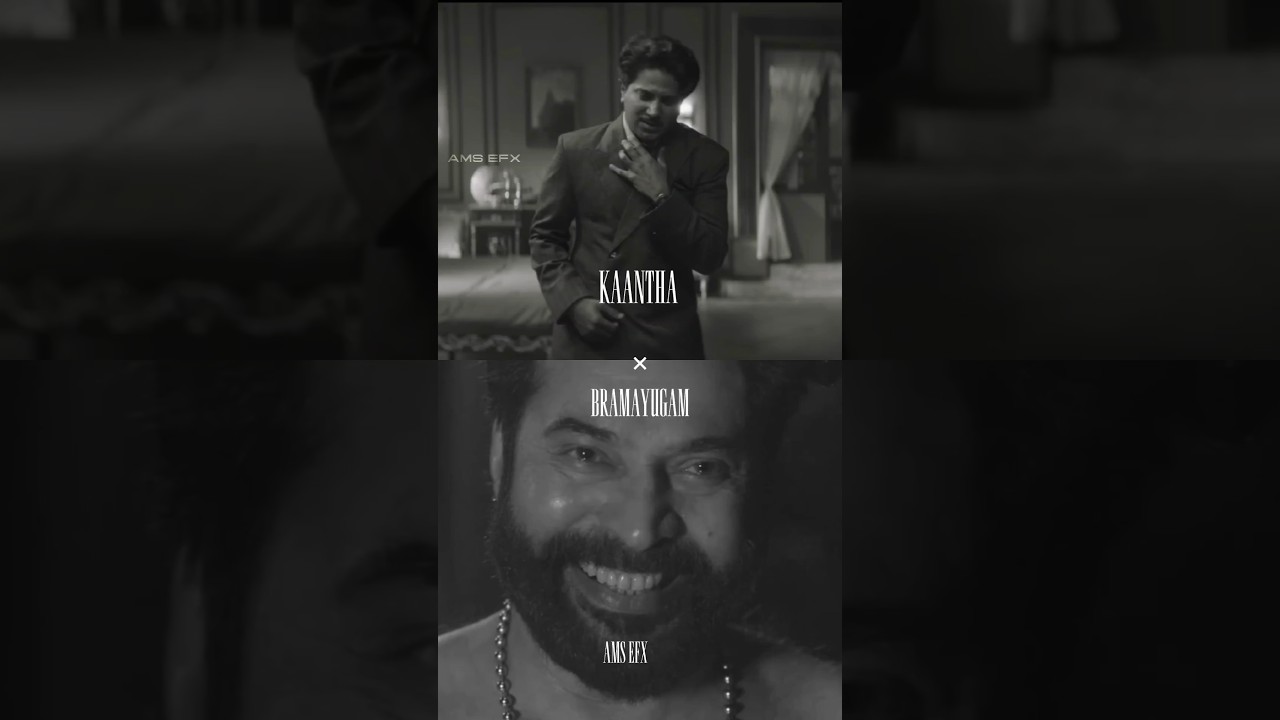 Like son like father💎📈 #kaantha #dulqersalmaan #mamooty #shortsfeed