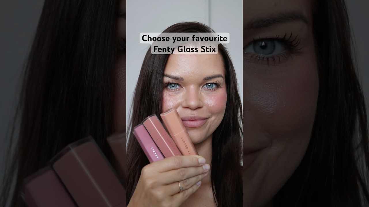 Fenty Beauty Gloss Bomb Stix swatches (#makeup #fentybeauty )