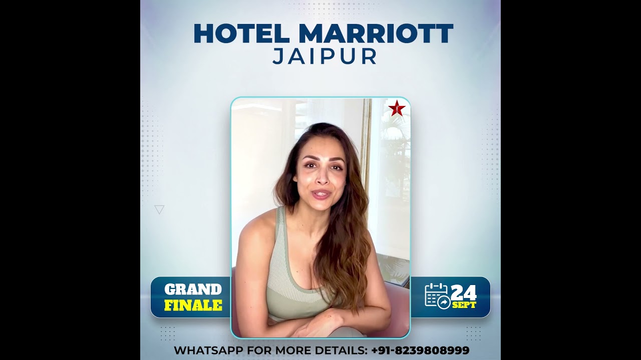 Malaika Bollywood Actress invited by Forever Star India Awards as Celebrity Guest in Jaipur