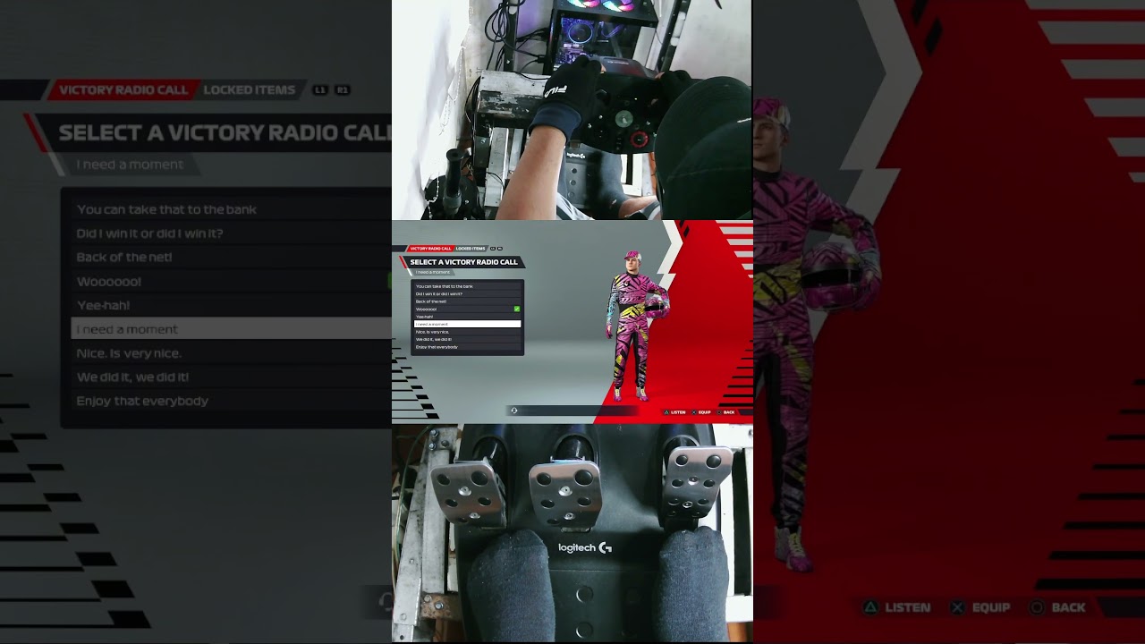 KEREN ! Victory Radio Call F1 22 