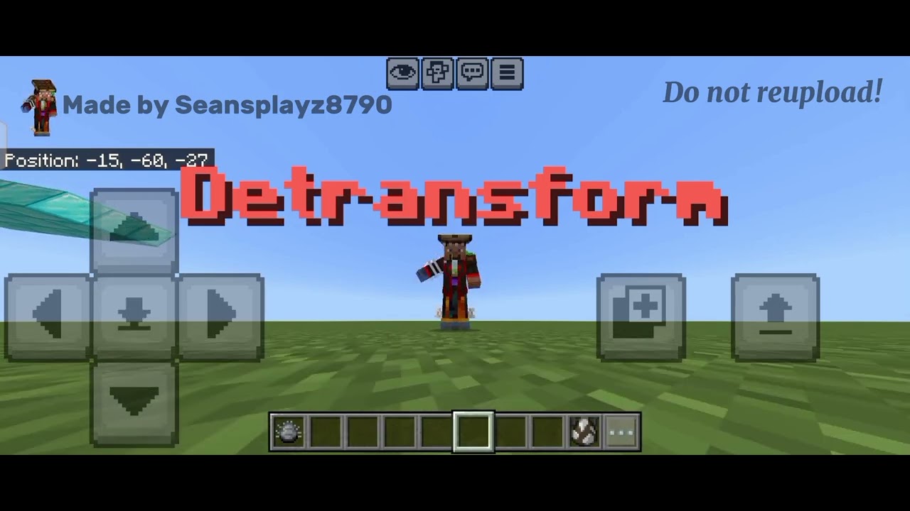 Minecraft | Ben 10 Command Map (Showcase) | Command Block Creation