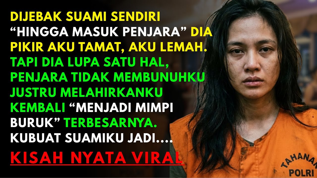 DIJEBLOSKAN SUAMI MASUK PENJARA, Istri Balas Dendam Bersama Sang Pembunuh. Ku Buat Suamiku...??