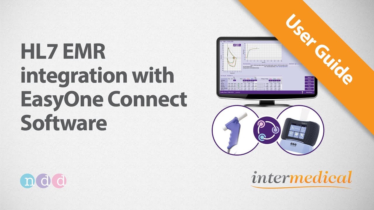 ndd EasyOne Connect Software: HL7 EMR Integration Workflow Demonstration HD