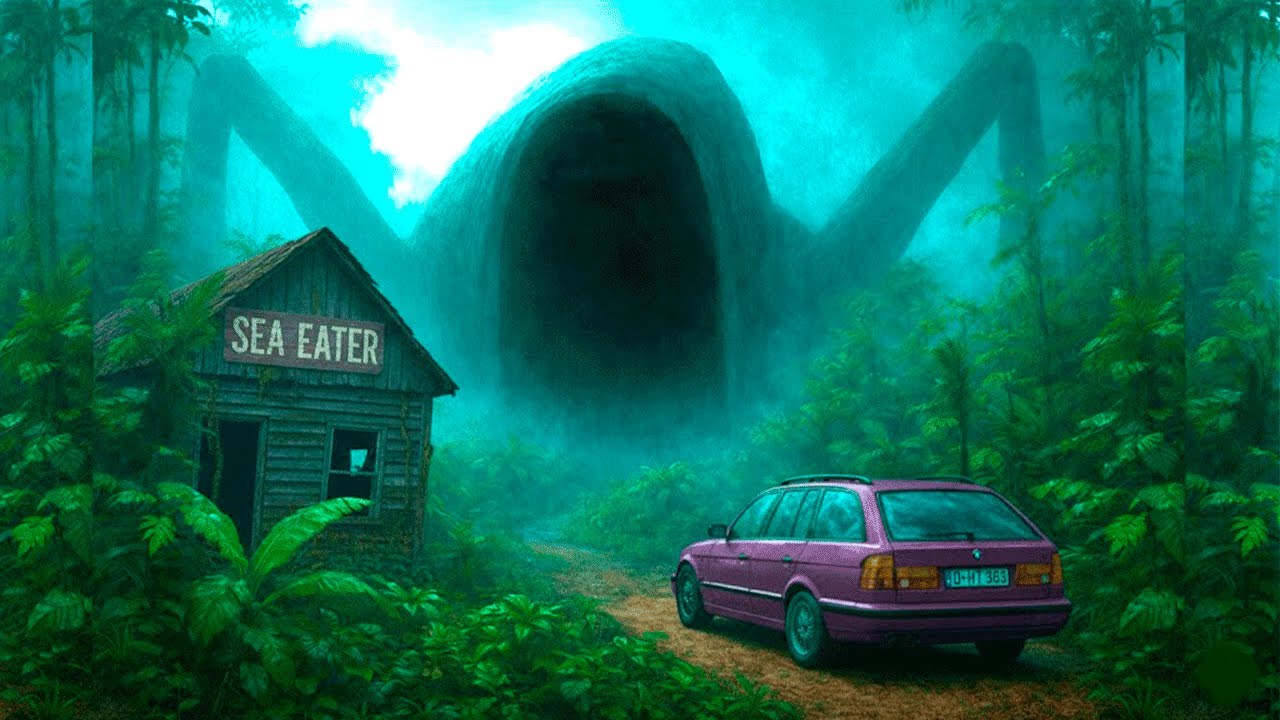 SEA EATER ATACKED MY CAR ISLAND AND JUNGLE