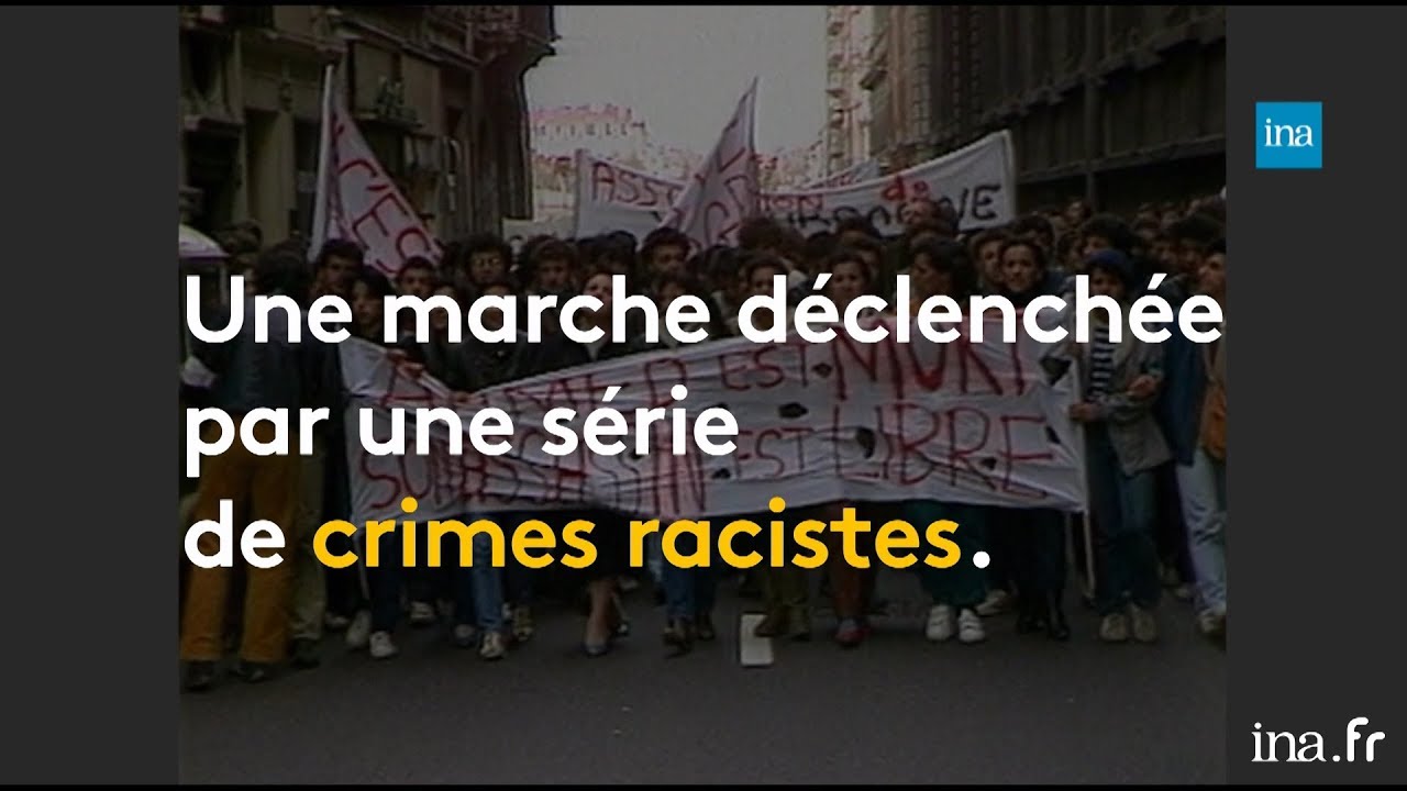 1983 : La marche des beurs arrivait à Paris | Franceinfo INA