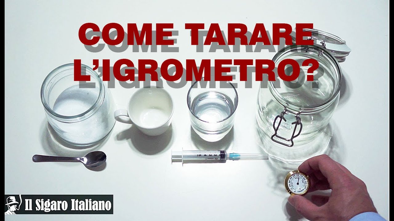 Verifica e taratura dell'igrometro