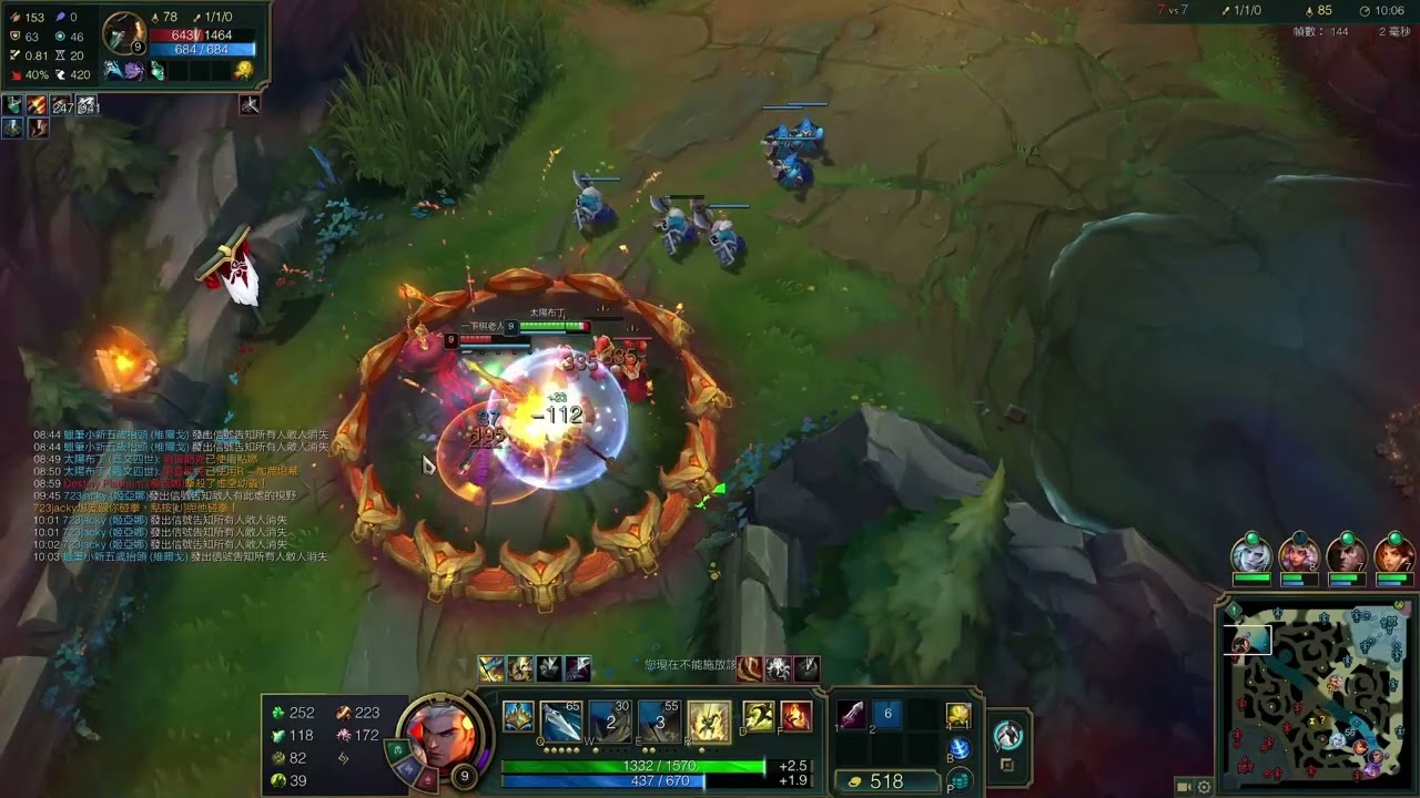 鑽三 上路 嘉文四世 vs 剛普朗克 / Diamond 3 Top Jarvan IV vs Gangplank