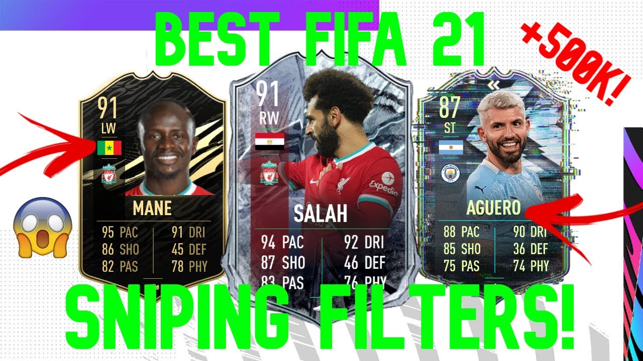 FIFA 21 INSANE SNIPING FILTERS! HOW TO MAKE 500K RIGHT NOW ON FIFA 21! BEST PLAYERS TO SNIPE ON FIFA