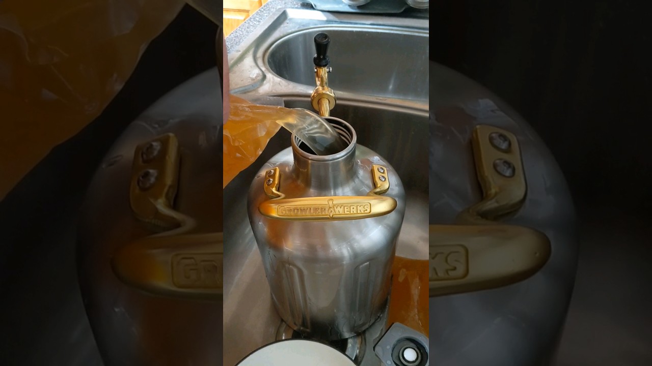 BEERMKR Beer - New Batch - Storing in the Ukeg - Homemade