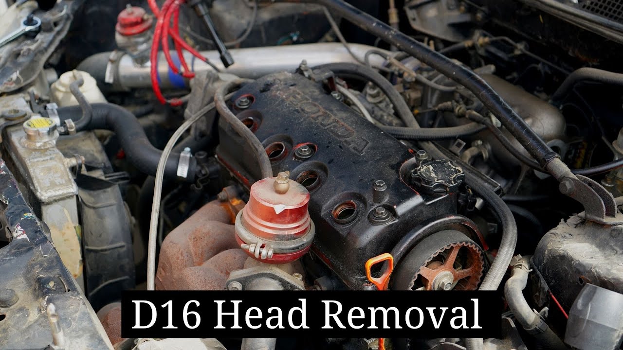 Removing the D16 Head