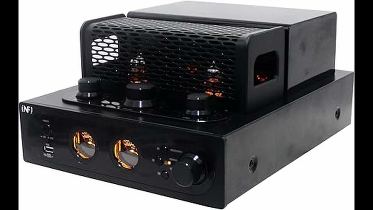INFI Audio Hybrid Class AB Tube Amplifier 6N3 Power Amp with Bluetooth, Home Audio HiFi Stereo