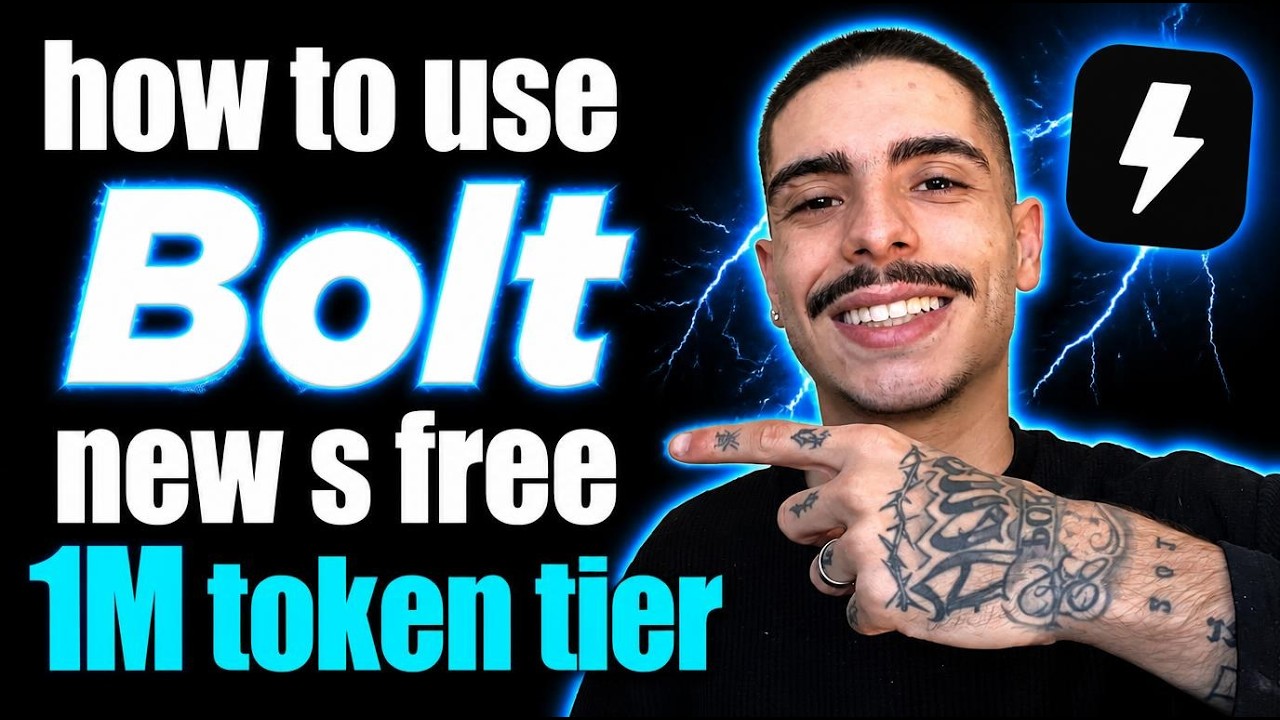 HOW TO USE BOLT.NEW'S FREE 1M TOKEN TIER (STEP-BY-STEP GUIDE 2026)
