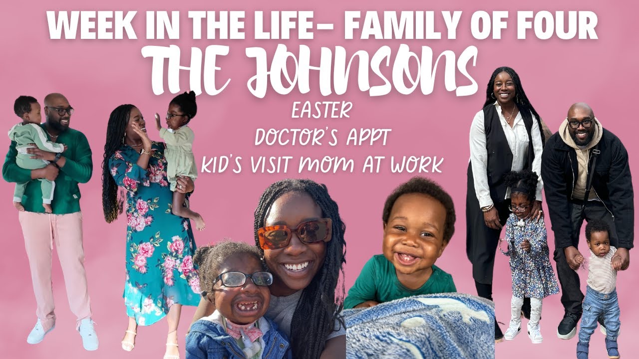 VISIT MOMMY AT WORK| FAMILY OF FOUR| WEEK IN THE LIFE| EASTER |