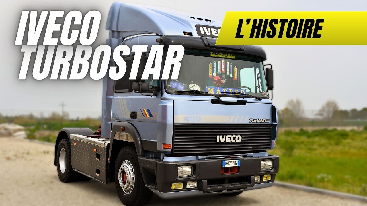 IVECO Turbostar : le V8 préféré des routiers italiens ? Découvrez toute son histoire !