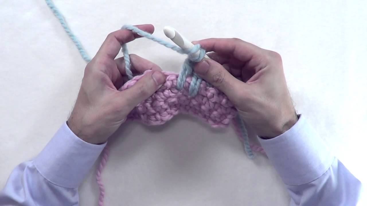 CROCHET HOW-TO: Long Double Crochet 2 Rows Below [Long dc 2RB]