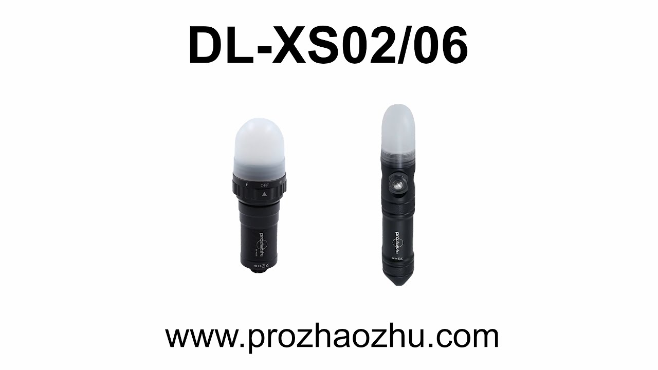 Pro Zha Zhu DL-XS02 & DL-XS06 scuba diving strobe lights 12 month review
