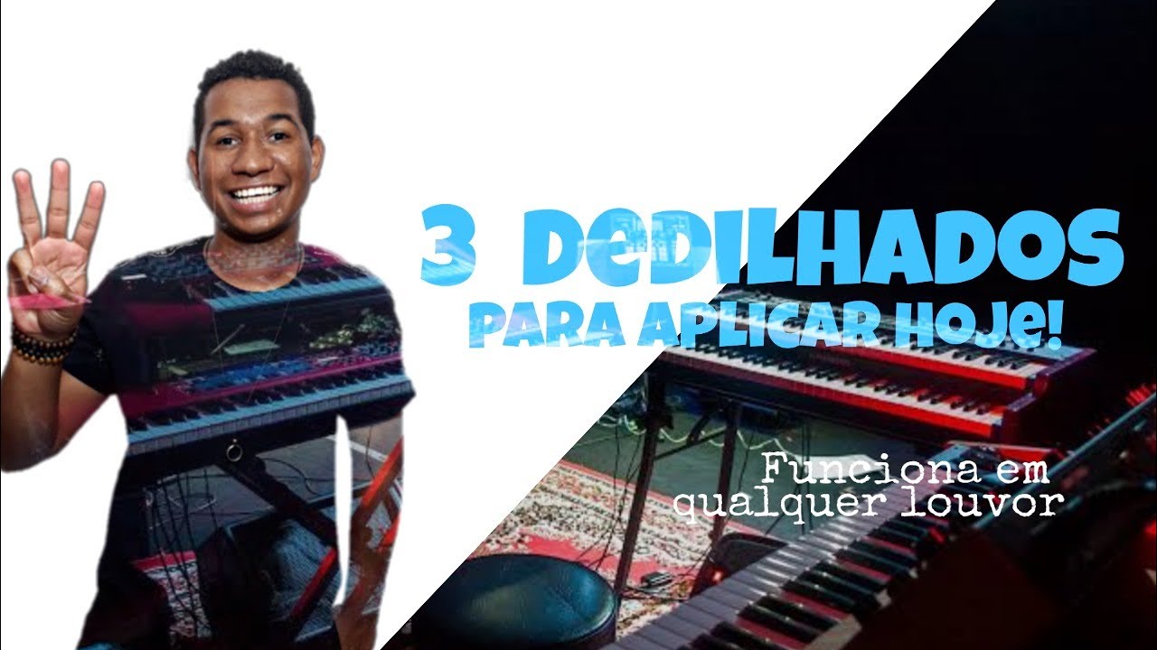 3  Dedilhados No Teclado Para Dar Movimentos na Música (Iniciantes) TALES SILVA
