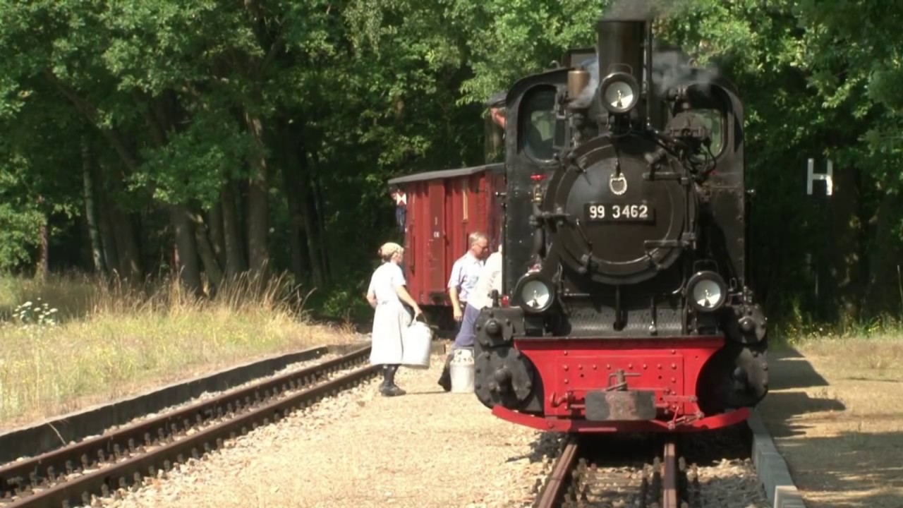 Fotozug der MPSB mit 99 3462 auf der Waldeisenbahn Muskau 19.7.2014