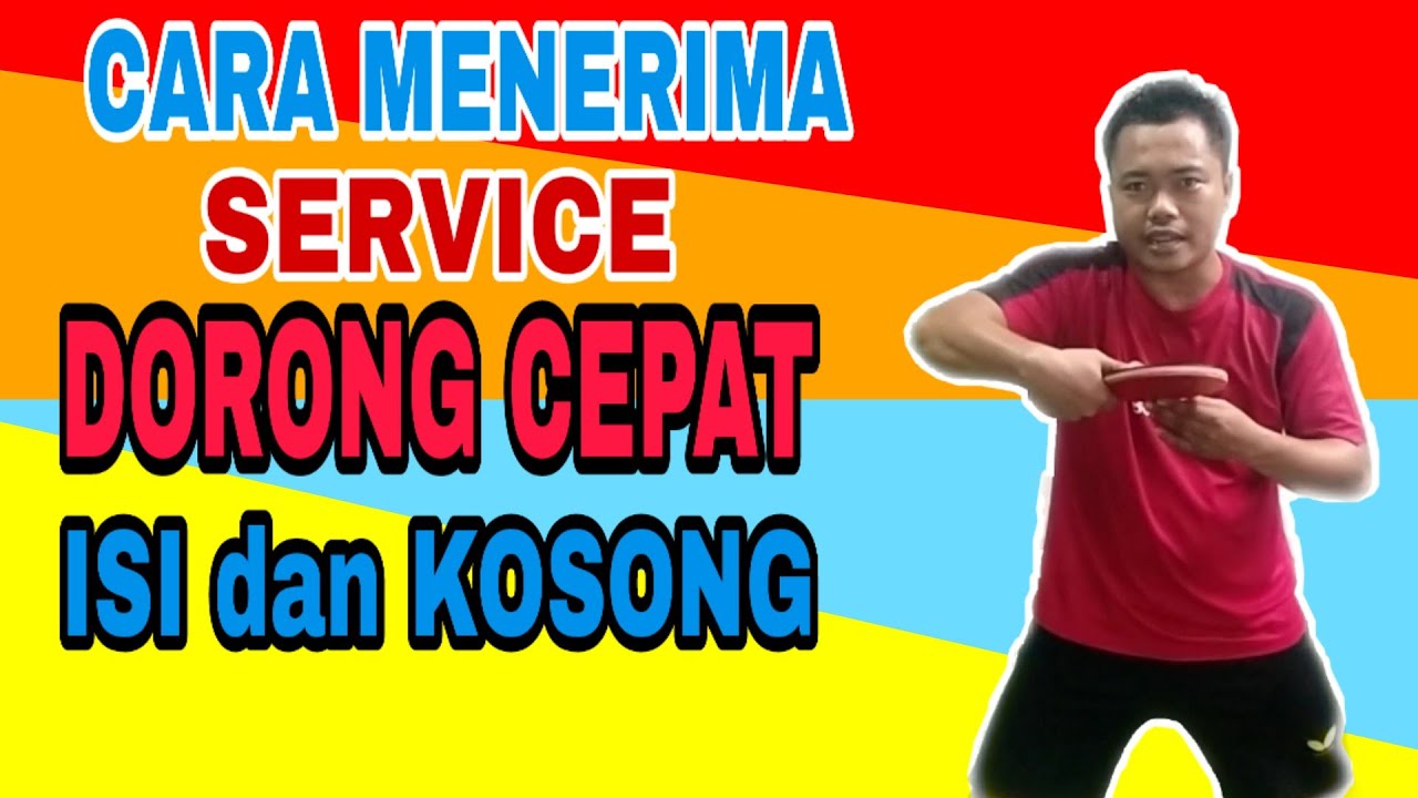 CARA MENGEMBALIKAN SERVICE  DORONG CEPAT ISI DAN KOSONG