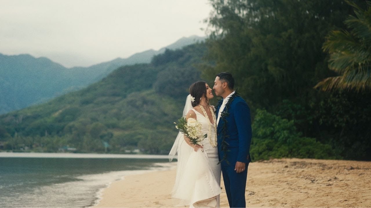 Kualoa Ranch, Secret Island Wedding | Oahu, Hawaii | Lexi + Julian