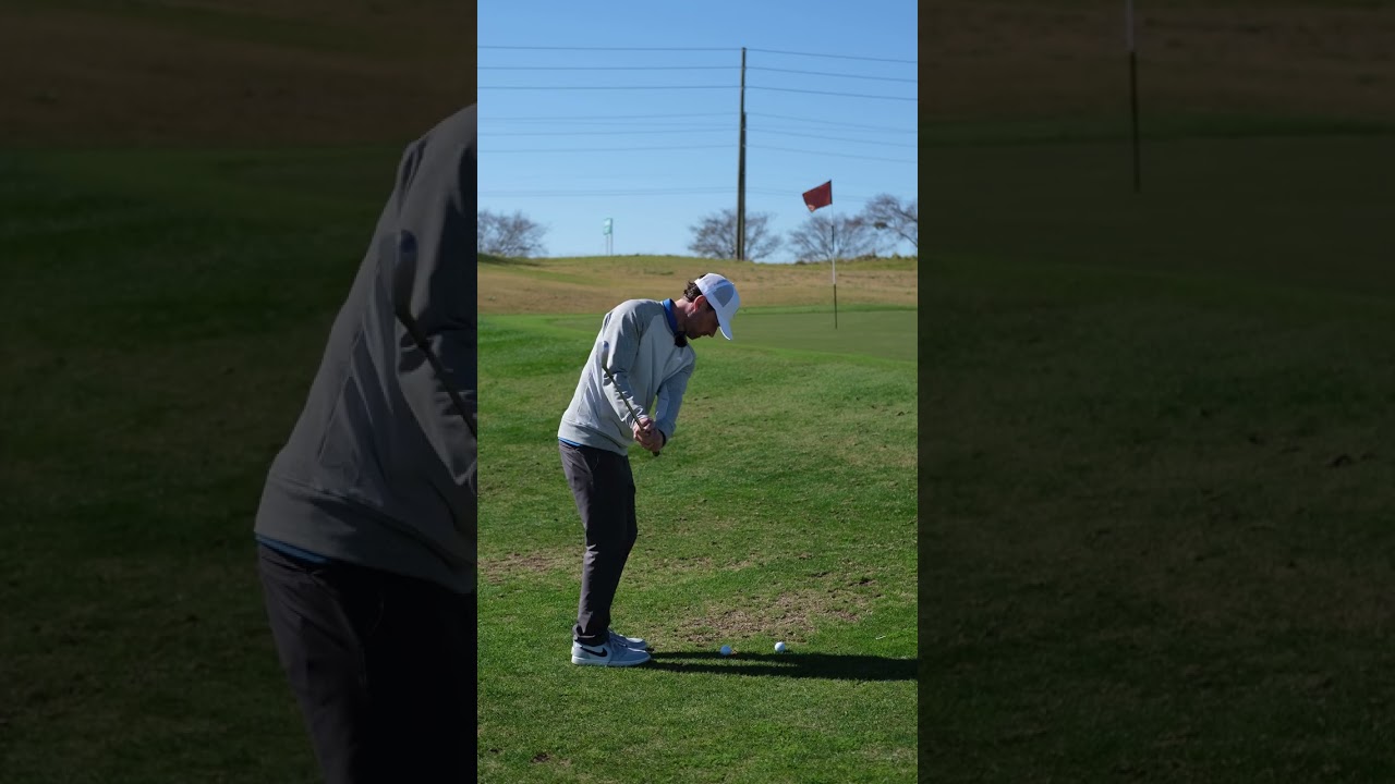 How to chip from a divot 