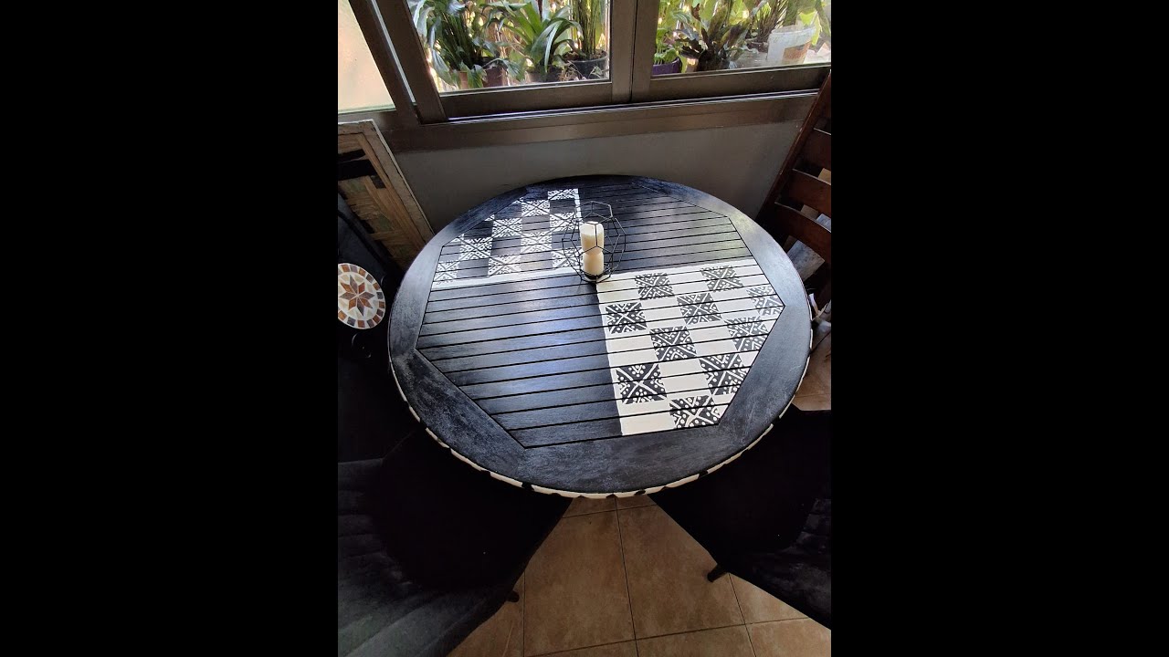 Mud Cloth Table Top!