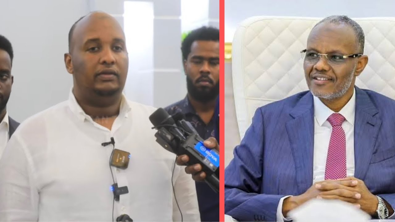 Wasiir katirsan Xukumada Soomaaliya Xasan Eelay ayay gurigiisa joogeen maleeshiyaadka”Senator Aadan.
