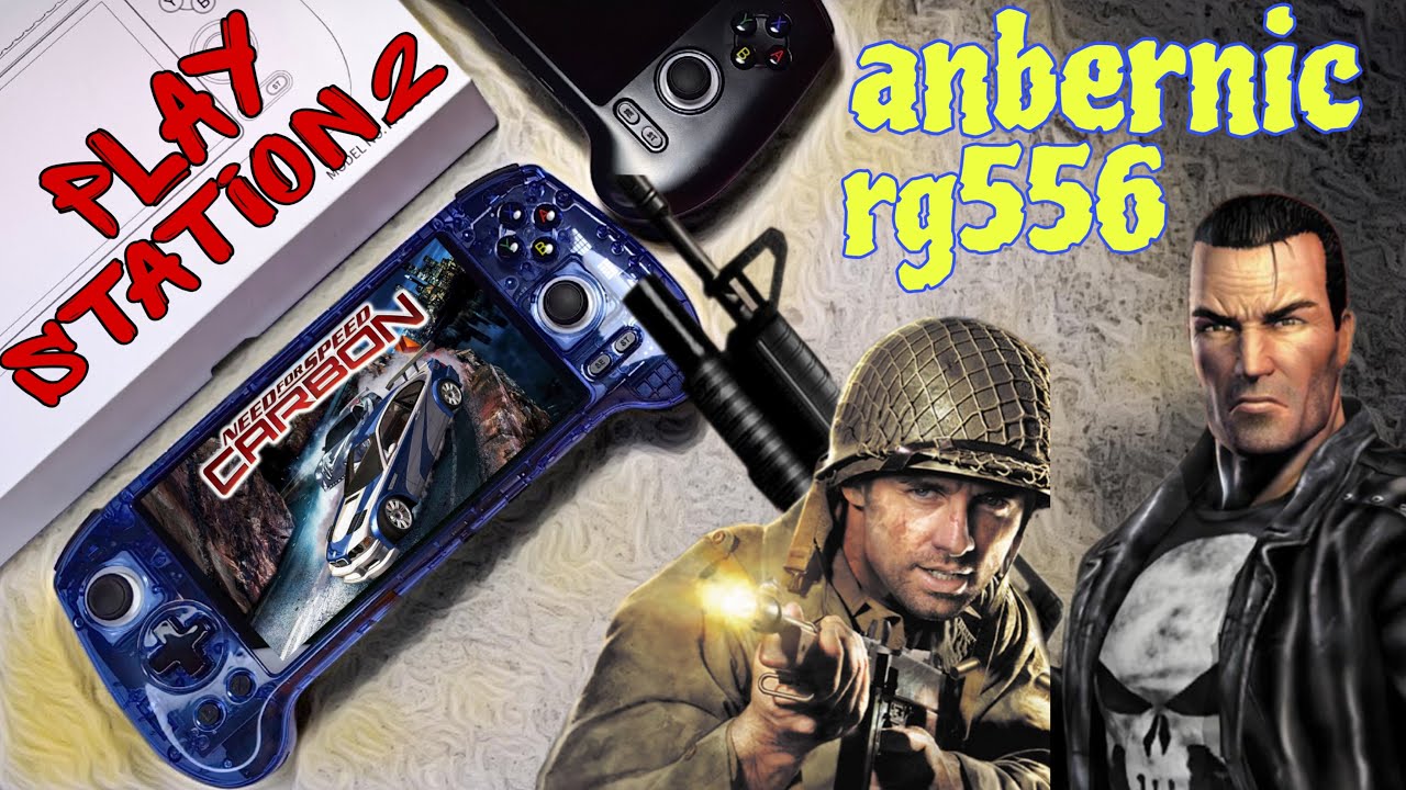 Большой тест игр PS2 на Anbernic RG556 (эмулятор AetherSX2)