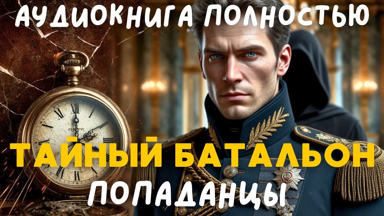 АУДИОКНИГА ПОЛНОСТЬЮ: ТАЙНЫЙ БАТАЛЬОН / ПОПАДАНЦЫ