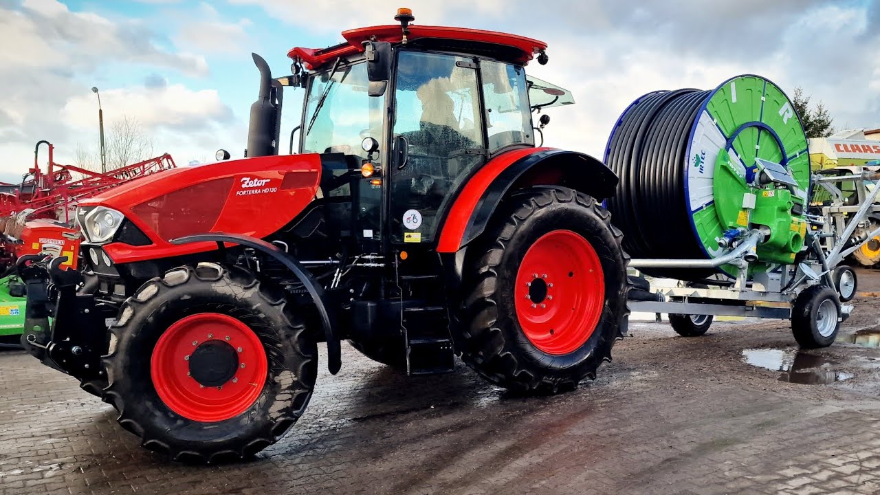 Odbi&oacute;r deszczowni IRTEC - Zetor Forterra HD 130 engine sound