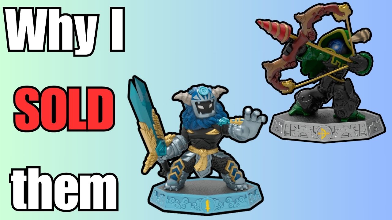 I Sold The Two Most Expensive Skylanders. Ro-Bow And Wildstorm.