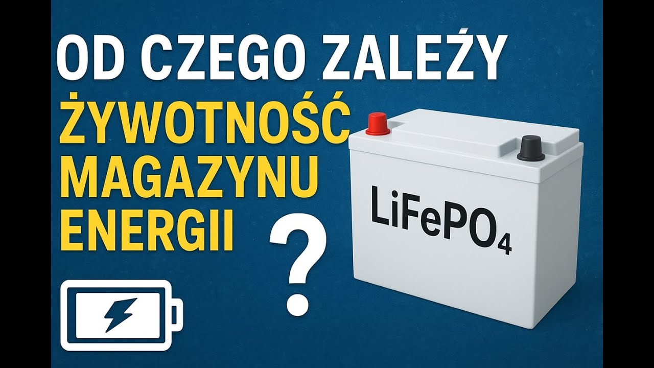 Dlaczego jedne LiFePO₄ działają 15 lat, a inne padają po 2? Jak wydłużyć żywotność magazynu energii?