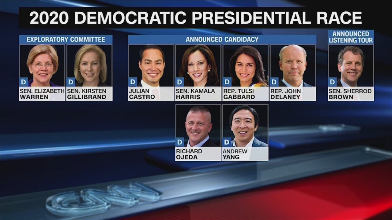 Party Scoopers - 2020 Democratic Presidential Race