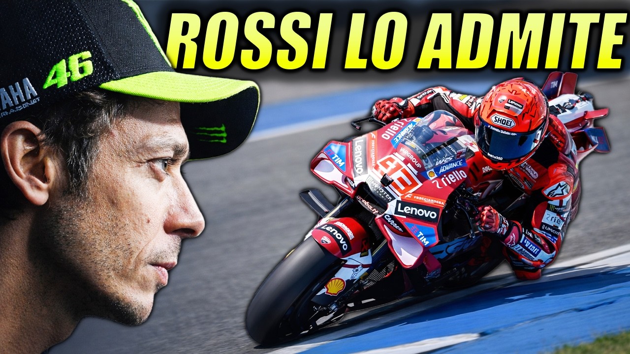 😳 Las sorprendentes palabras de ROSSI sobre MARQUEZ que NADIE esperaba