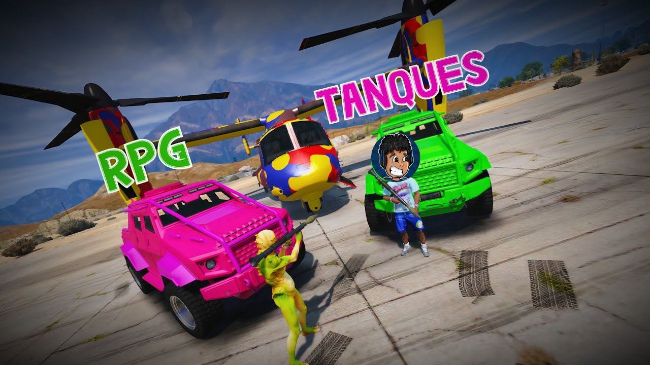 RPG VS TANQUES con RDJAVI y streamers no creeran lo que PASA