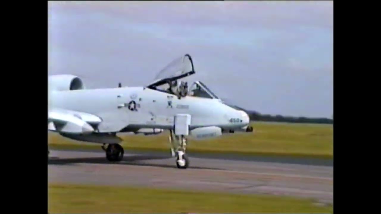 Part 2, RAF Alconbury USAF Air Tattoo Departsures  24th August 1992