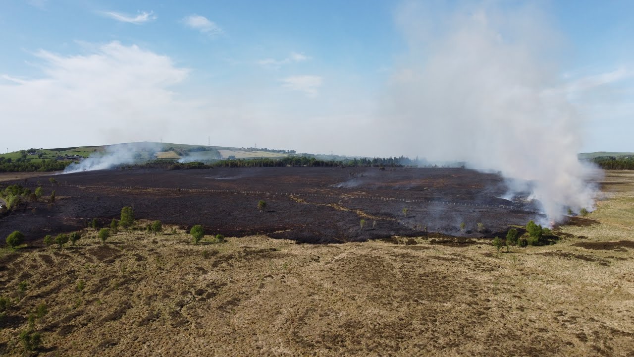 Fire At Shoulderig Road In Coalburn