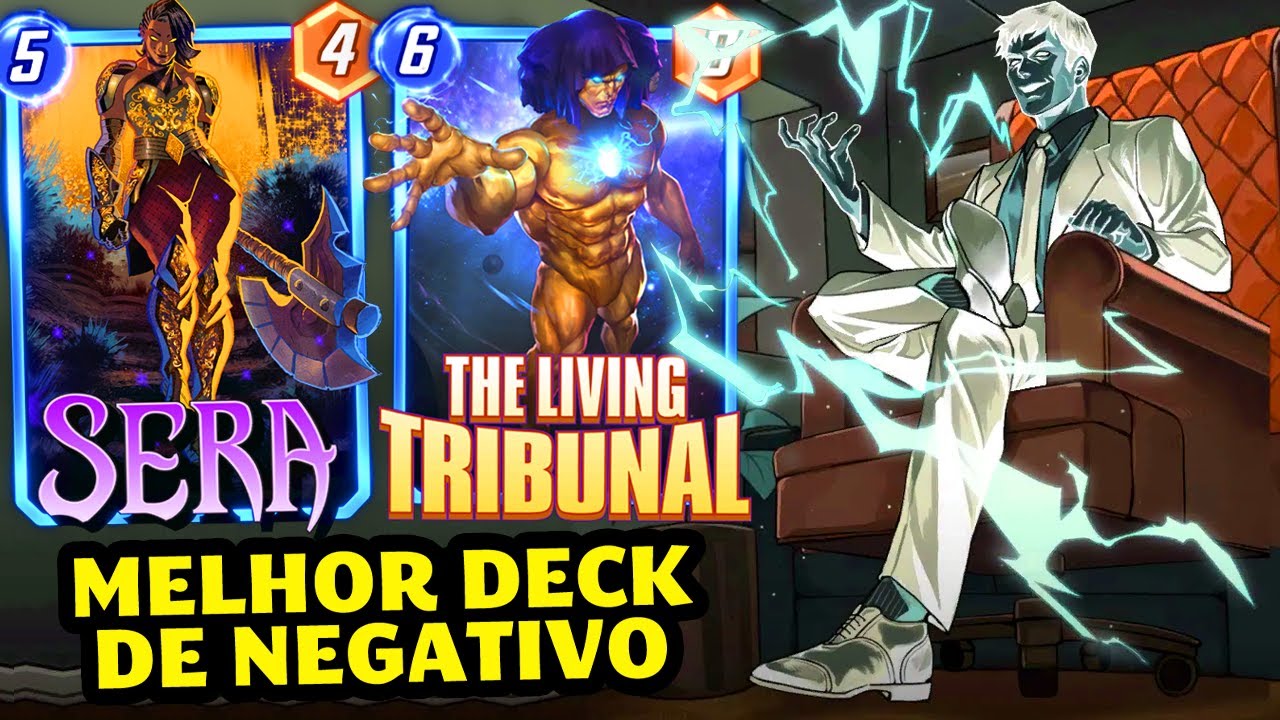 FINALMENTE um deck de SENHOR NEGATIVO CONSISTENTE [Tribunal Negativo] |Marvel Snap|