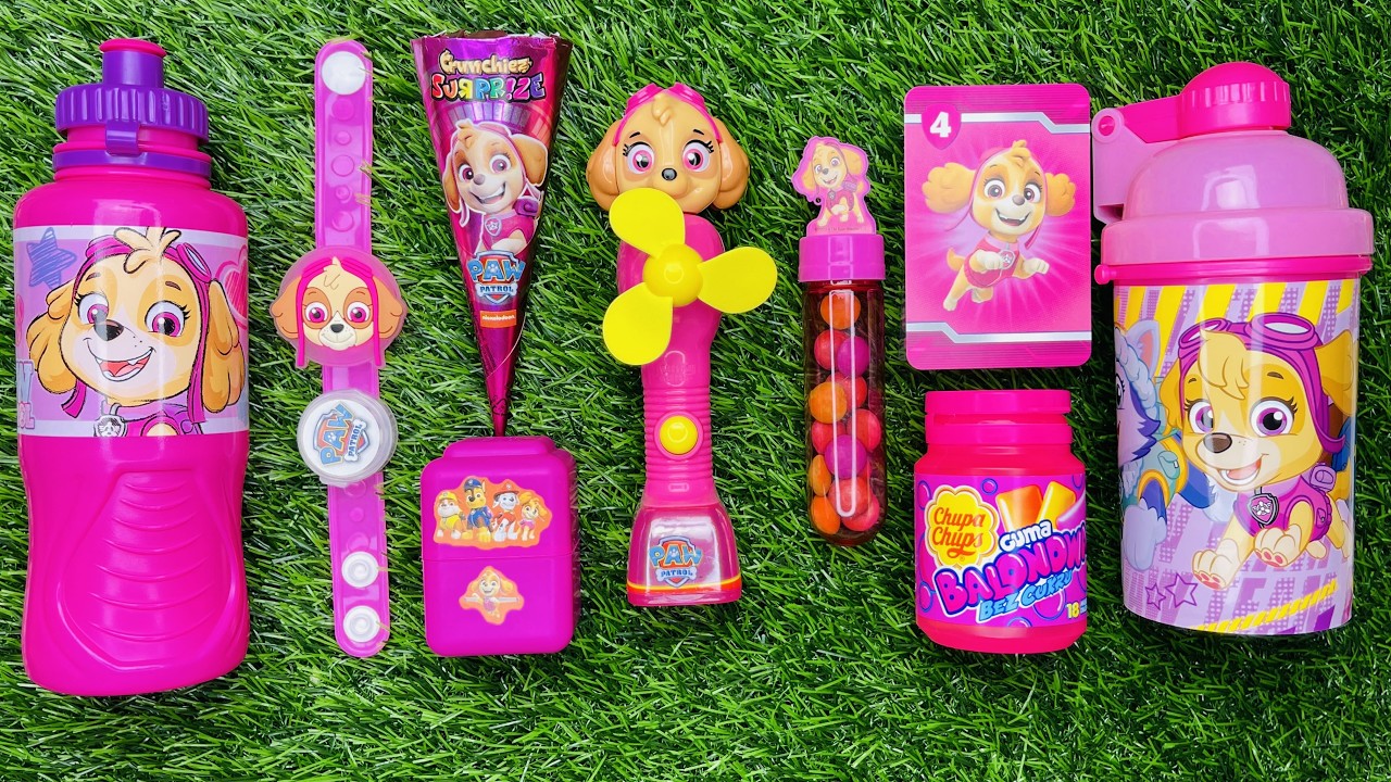 New Some Lot's of Candy, Cosby Fun and Paw Patrol Sweets Unpacking ASMR Satisfying Video
