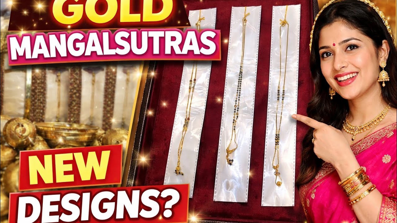 Latest Gold Mangalsutra Designs 2026 💛 | Trending & Elegant StylesNew Gold Mangalsutra Designs 😍 