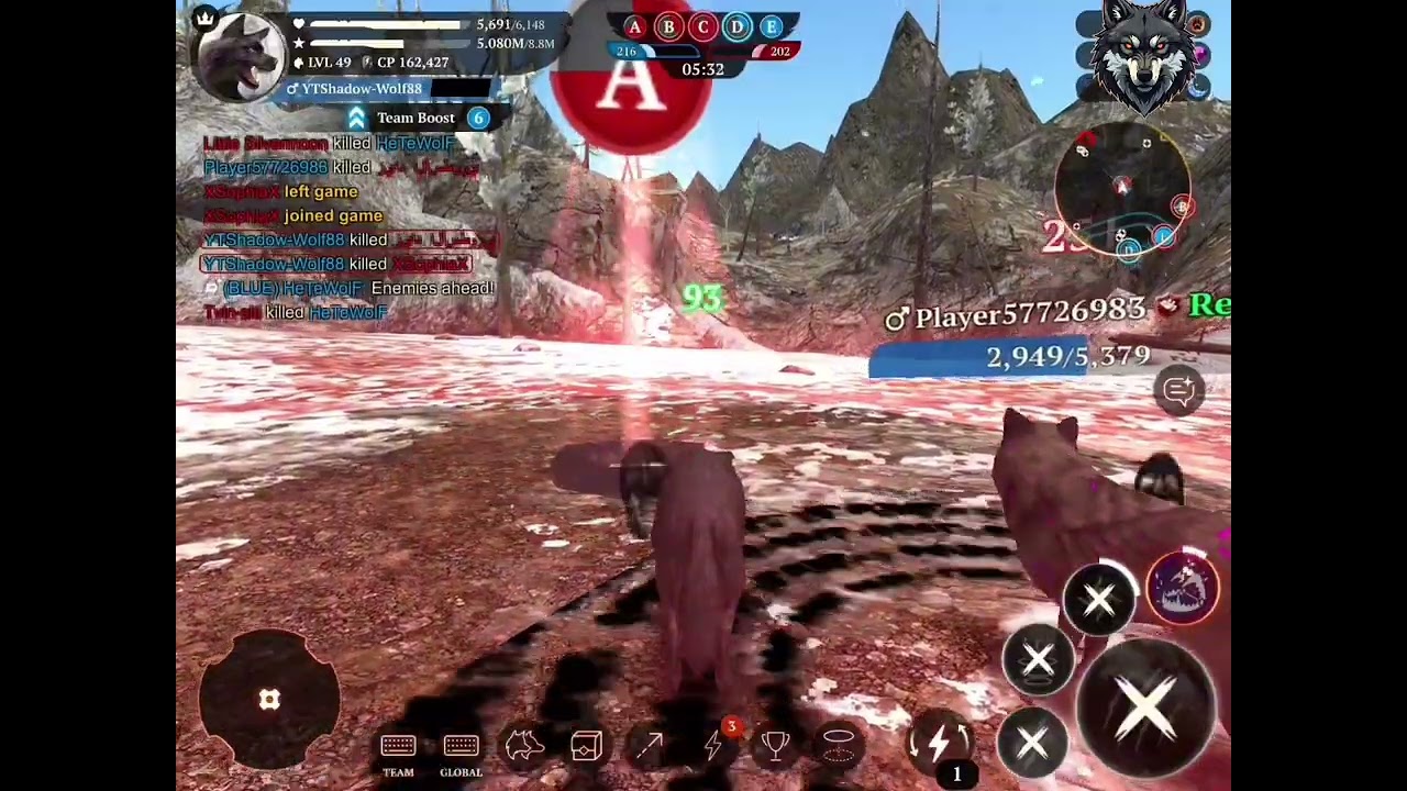 the Wolf - PvP Domination ⚔️🐺 I found a ghost Wolf!! -_- 