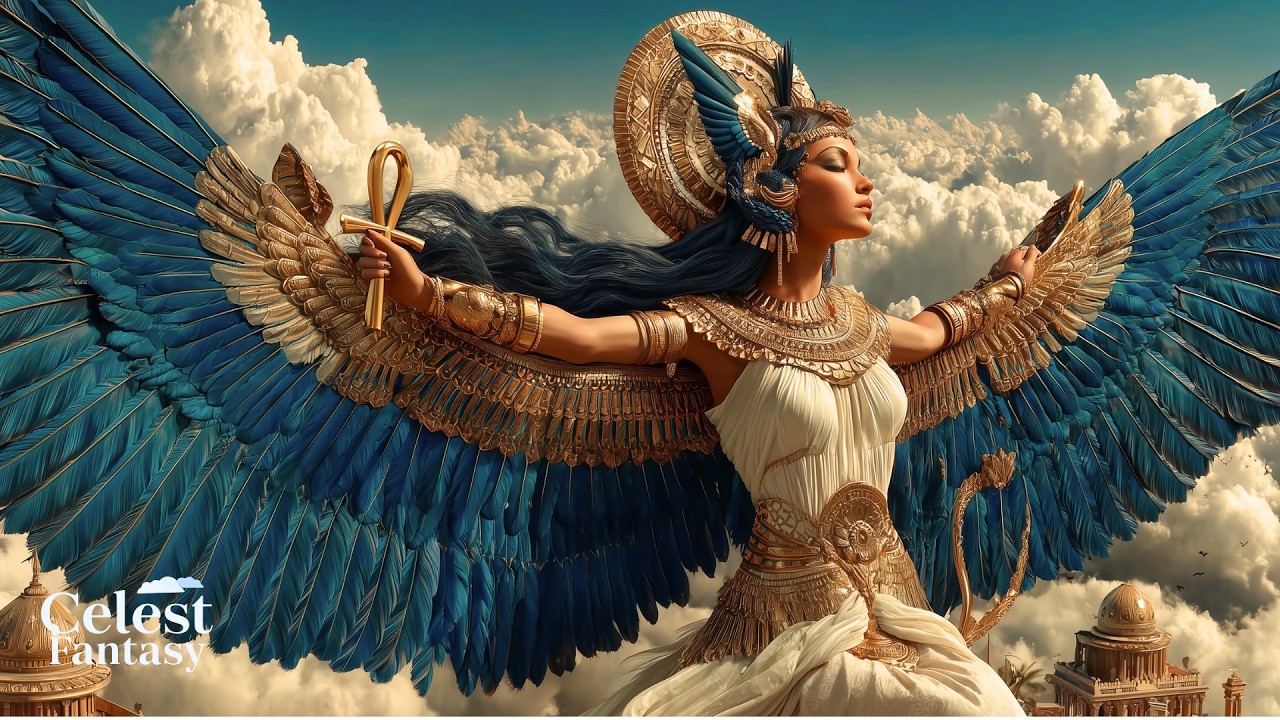Egyptian Goddess Isis: Mythical Resurrection Journey | Ancient Egyptian Ambient Music & Fantasy Art