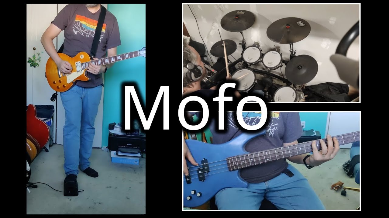 U2 - Mofo (Popmart) - Guitar/Bass/Drum Cover - Instrumental