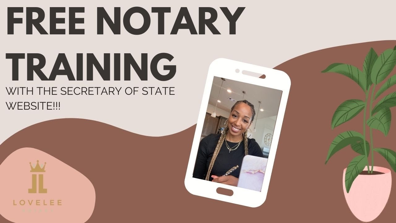 FREE NOTARY TRAINING