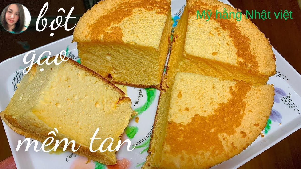 Bông Lan Bột Gạo Siêu Mềm / Mình Mê Bánh Này Quá 
