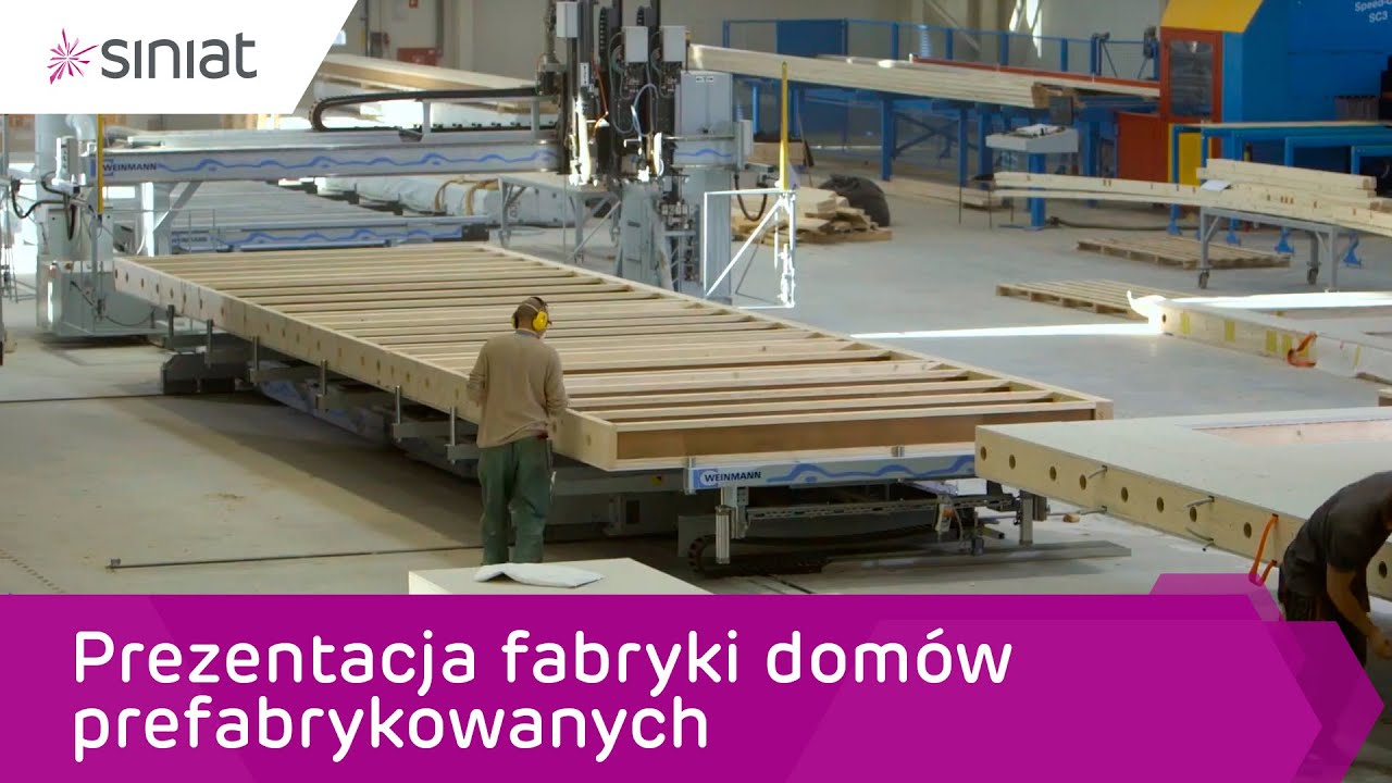 Prezentacja fabryki domów prefabrykowanych Ecologiq, partnera Siniat.