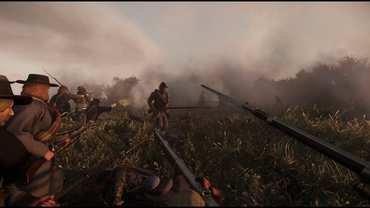 Epic Confederate Counter Charge  - War of Rights